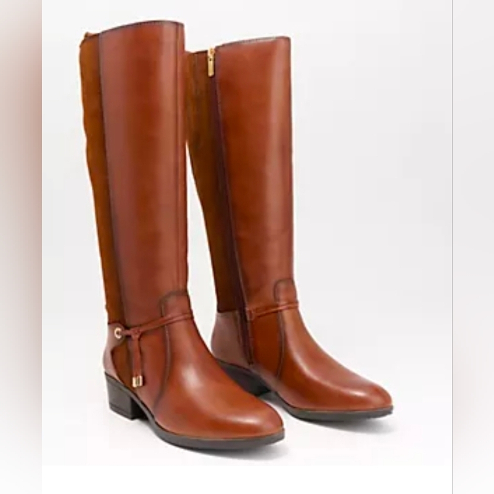 Pikolinos Leather Tall Shaft Boots - Dana